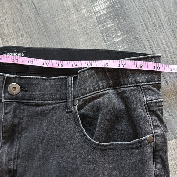 ‼️Bloomchic 20 Black Straight Leg Jeans - Picture 6 of 7
